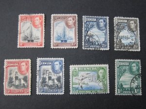 Bermuda 1938 Sc 118-122 FU