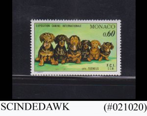 MONACO - 1973 INTERNATIONAL DOG SHOW MONTE CARLO SCOTT#1017 - 1V MNH