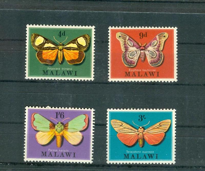 Malawi - Sc# 138-41. Butterflies. MNH. $3.60.