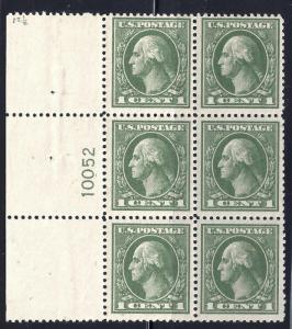 U.S. 536 VF MH PBlk/6 (91817)