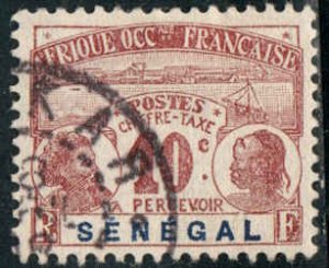 Senegal  #J5  Used CV $5.00
