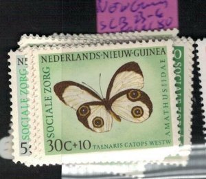 Netherlands New Guinea Butterfly SC B23-6 MNH (2eqo) 