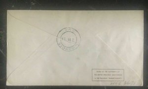 1953 South West Africa first day cover FDC Coronation HM Queen Elizabeth II