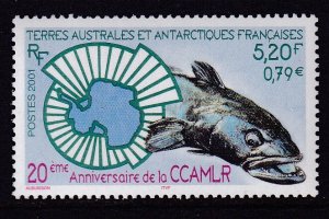 French Southern and Antarctic Territories 293 Fish MNH VF