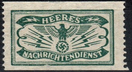 Germany Army Intelligence Document Stamp  (X6902)