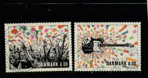 Denmark  Scott#  1645-6  Used