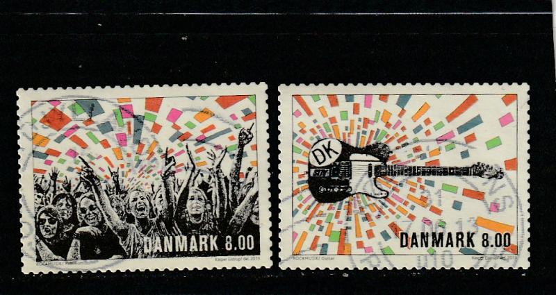 Denmark  Scott#  1645-6  Used