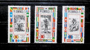 1969 British Colony Dominica Int. Labour Organization MH* Full Set A23P20F12358-