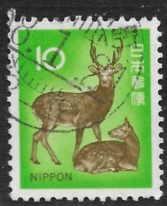 Japan #1069 10y Silka Deer