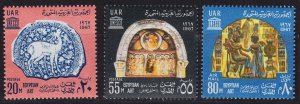 ÄGYPTEN EGYPT [1967] MiNr 0338-40 ( **/mnh )