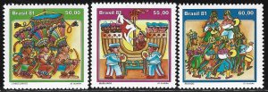 Brazil #1756-1758    MNH