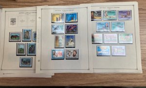 KAPPYSTAMPS CENTRAL AFRICAN REPUBLIC COLLECTION OF 135 DIFF STAMPS ON PAGES A280