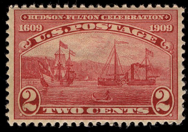 US #372 SCV $45.00 VF/XF mint never hinged, nicely centered, super fresh colo...