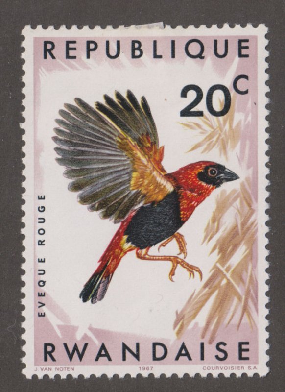 Rwanda 239 Red Bishop 1967