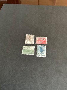 Stamps Denmark Scott #258-61 never hinged