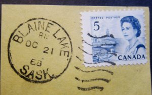 Canada #458 CDS Cancel Blaine Lake SK {ebhs131}