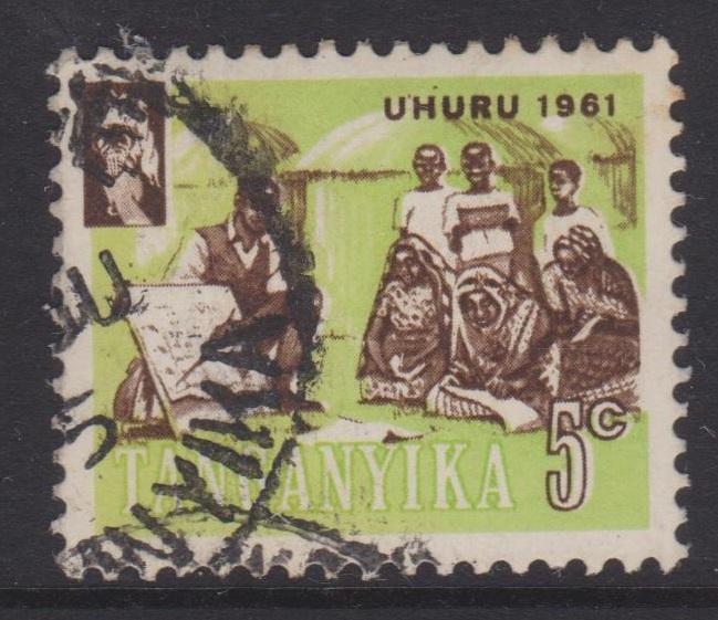 Tanganyika 1961 Sc#45 U