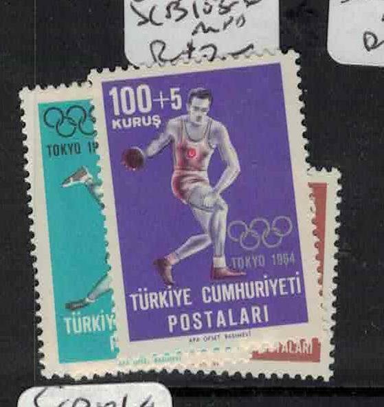 Turkey Olympics SC B103-6 MNH (7giu) 