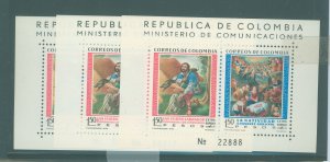 Colombia #C388 Mint (NH) Souvenir Sheet