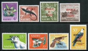 NAURU SCOTT#72/85 MINT NEVER HINGED --SCOTT VALUE $9.55