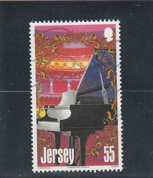 Jersey  Scott#  1737  Used  (2014 Piano)