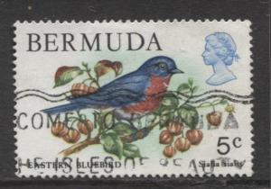 Bermuda - Scott 365 - Birds, Reptiles & Fish -1978 - FU- Single 5c Stamp