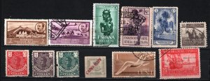 SPANISH COLONIES SET OF 12 STAMPS MINT & USED/HINGED