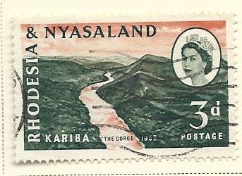 Rhodesia & Nyasaland # 172 (U) CV $0.25