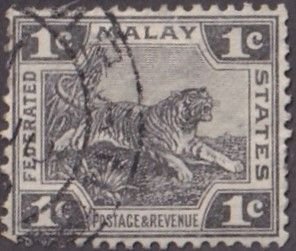 Malaya Federation of Malay States #50 Used