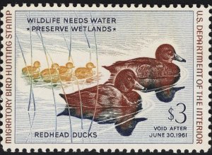 US #RW27 $3 Multicolored Duck Stamp MINT NH SCV $95.00