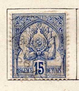 Tunisia 1888 Early Issue Fine Used 15c. NW-218839