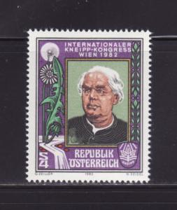 Austria 1206 Set MNH International Kneipp Hydropathy (A)