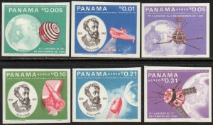 Panama Sc #474-474E MNH Imperforate