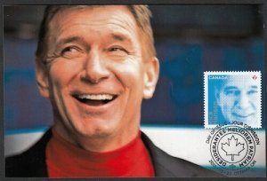 CANADA #2551 RICK HANSEN, MAN in MOTION WORLD TOUR, MAXIMUM CARD #3