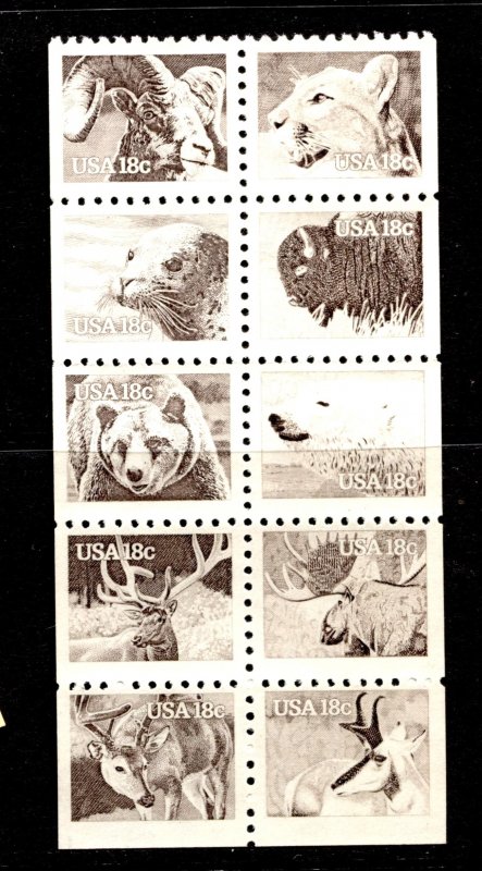 US Stamp #1889a MINT NG NH XF PANE OF 10
