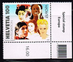 Switzerland 2006,#1239 MNH. Europa (C.E.P.T.): Faces of Many Nations