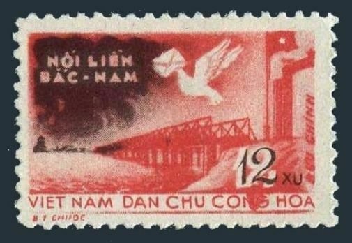 Viet Nam 99,MNH.Michel 104. Hien Luong Bridge,1959.