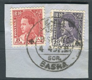 IRAQ;  1934 early Ghazi  issue fine used POSTMARK PIECE