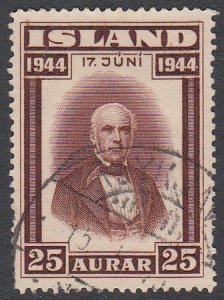 Iceland 241 Used CV $1.00