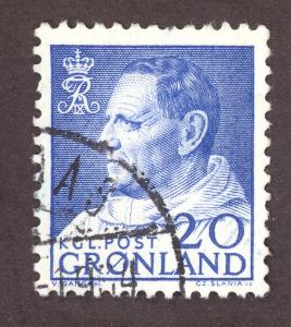 Greenland  SC# 53   Used 