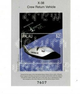 Palau - 1999 - Space Station - Souvenir Sheet - MNH