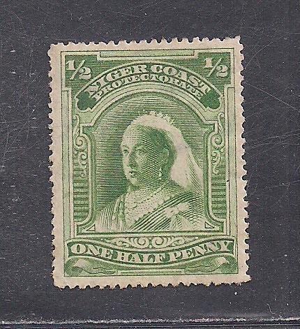 NIGER COAST PROT. SC# 55  PERF 16 VARIETY VF/MOG