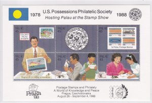 Palau # 197, PRAGA 88, Philatelic Exhibition, NH, 1/2 Cat.