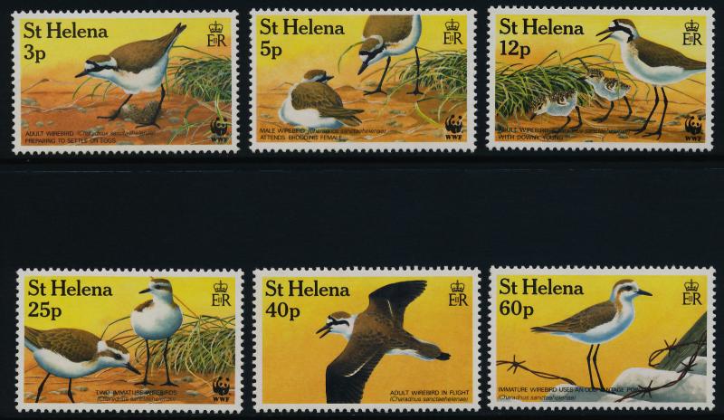 St Helena 593-8 MNH Birds