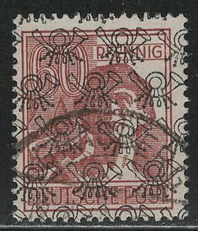 Germany AM Post Scott # 631a, used