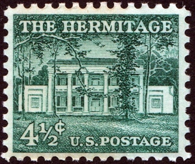 SC#1037 4½¢ The Hermitage Single (1959) MNH