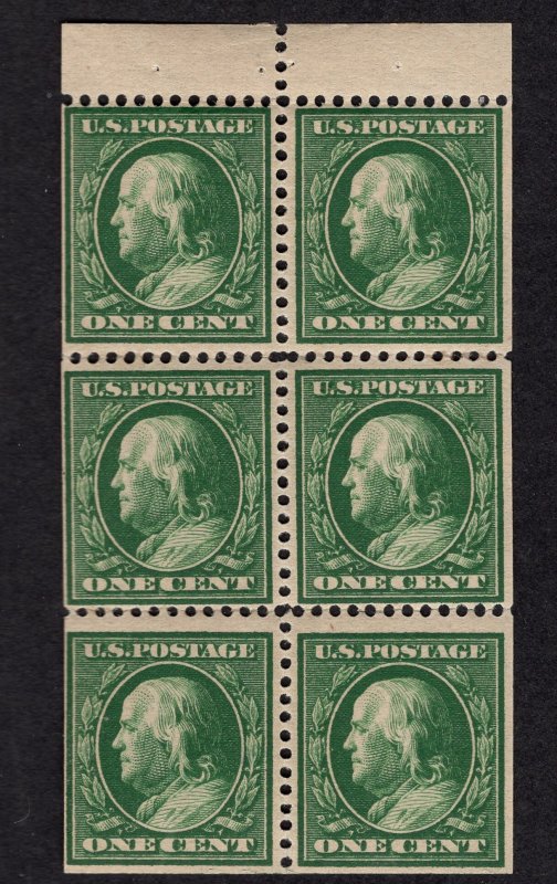 US #374a Fine. w/Original Gum. Lightly Hinged.