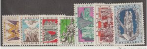 Belgium Scott #B612-B618 Stamp - Mint NH Set