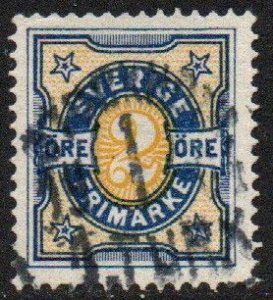 Sweden Sc #53 Used