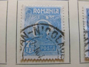 Romania Romania Romania 1920-26 71⁄2L fine used stamp A13P32F165-